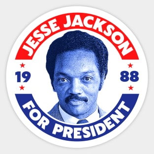 Jesse Jackson 1988 Sticker